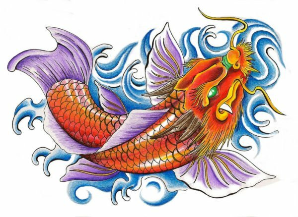 101 tranh cá chép rồng đẹp nhất, chất lượng cao, download miễn phí